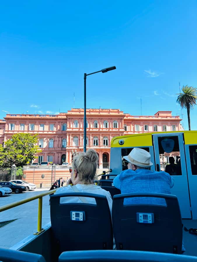 Buenos Aires Hop-On Hop-Off Bus and Exclusive Benefits - Plaza de Mayo and the Obelisk: Your Shortcut to City Orientation