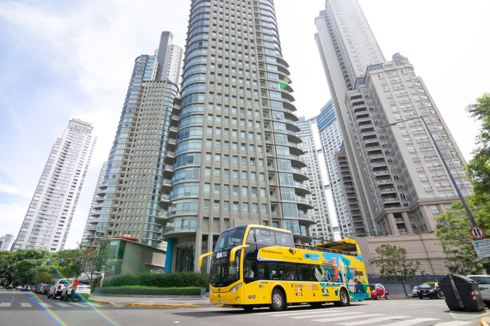 Buenos Aires Hop-On Hop-Off Bus and Exclusive Benefits - Palermo Add-Ons: El Rosedal and Puente de la Mujer