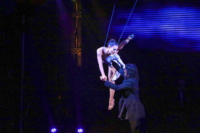 Señor Tango Show with Optional Dinner in Buenos Aires - Seats, Stage Views, and the Circus-Style Energy