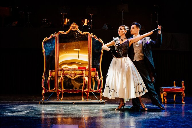 Skip the Line: Tango Porteño Only Show Ticket - Show-only seating at Tango Porteño: balcony views and plexiglass barriers