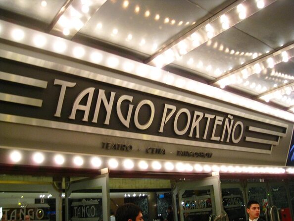 Tango Porteño Show with Optional Dinner in Buenos Aires - Key things to know before you go