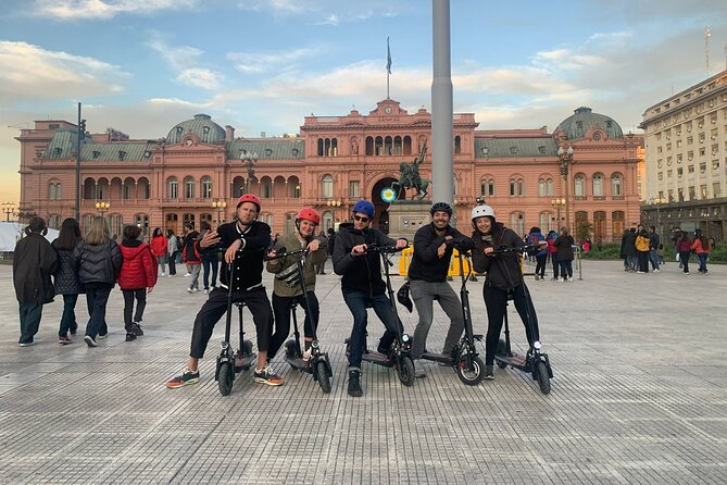 Tour Buenos Aires in one day on Electric Scooters - Price that actually matches what you get ($89 + tastings + gear)